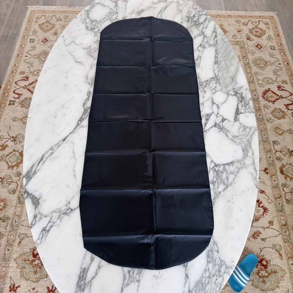 Prada Black Nylon Garment Bag Travel Suit Cover 60x23